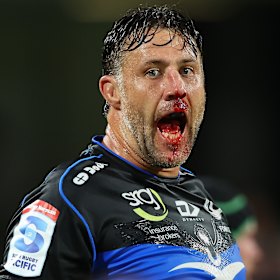 Force to be reckoned with: lock Jeremy Thrush.