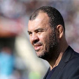 Hola ... Michael Cheika is speaking Spanish at all possible opportunites.