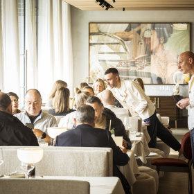 Inside Lucia, South Melbourne.
