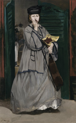 Edouard Manet French 1832–83 Street singer c. 1862 oil on canvas.