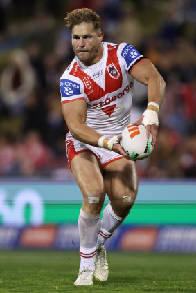 St George Illawarra forward Jack de Belin.