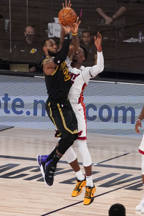 LeBron James featured for the Lakers. 