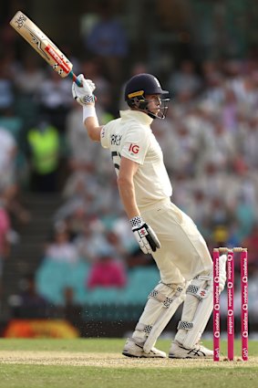 Zac Crawley evades a delivery at the SCG. 