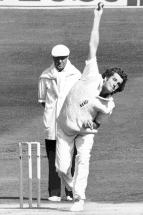 Bob Willis, pictured in 1983.