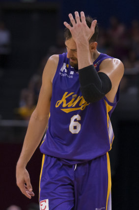 Eliminated: Things didn't go to plan for Andrew Bogut and the Kings.