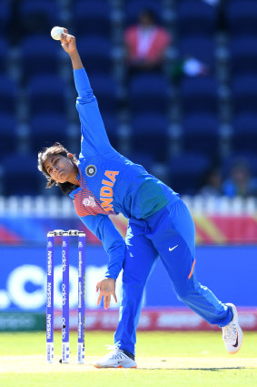 Radha Yadav claimed 4-23 off four overs.