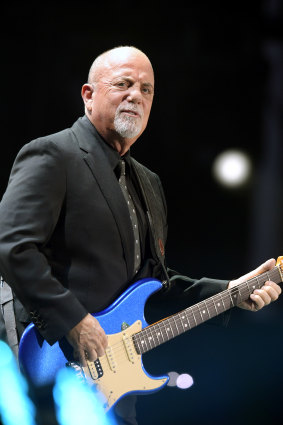 Billy Joel performs A Matter of Trust at the MCG. 