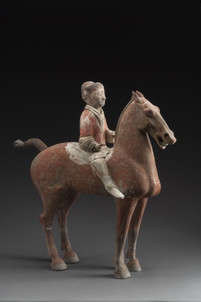 Soldier on Horseback, 206 BCE -25 CE