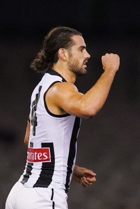 Brodie Grundy has been working on the midfield connection.