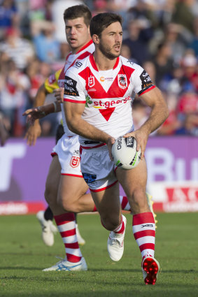 Standout: Ben Hunt starred for the Dragons.