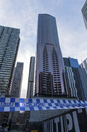 The teenager died after an altercation between two groups of youths on the 56th floor.