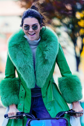 Model Kendall Jenner is one of Saks Potts' celebrity fans.