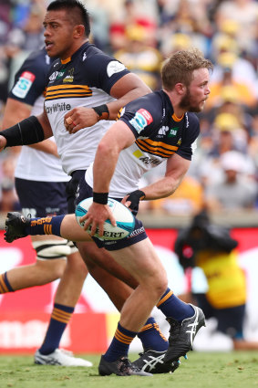 Ryan (pictured) and Lachie Lonergan will be with the Brumbies until 2025.
