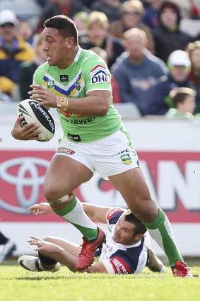 Josh Papalii in 2013.