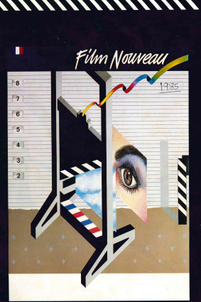 The 1985 poster for the Film Nouveau festival.