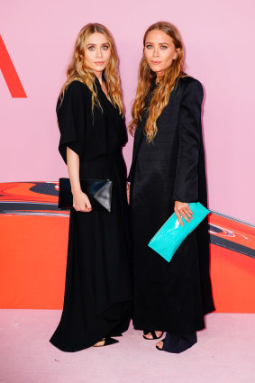 The evolution of Mary-Kate (left) and Ashley Olsen and their label, 
The Row, is an inspiration to Marina.