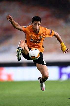 An early penalty to Saul Jimenez saw Wolves through to a first European last-eight clash since 1972.