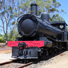 Timber railway line … Manjimup, Western Australia. 