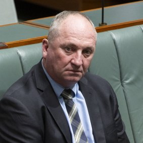 Barnaby Joyce has declared interests in various mining shares,