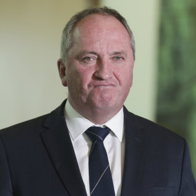 Nationals MP Barnaby Joyce says Barilaro should not have “telegraphed his punches”.