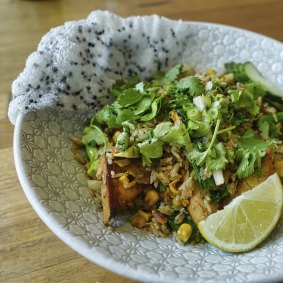 Thai Fried Rice with egg.