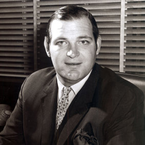 Clyde Packer famously fell out with his father Sir Frank Packer in the early 1970s, prompting him to move to the United States.