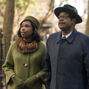 Jennifer Hudson as Aretha Franklin and Forest Whitaker as her father, C.L. Franklin.