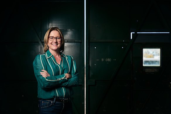 Jacinta Allan in Bendigo last year. 