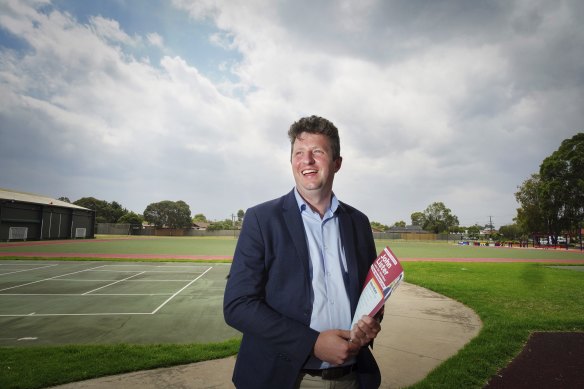 John Lister, Labor Party candidate for Werribee, has a tough needle to thread.