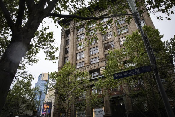 The Nicholas Building in Swanston St. 
Summers can be hot and winters, freezing.