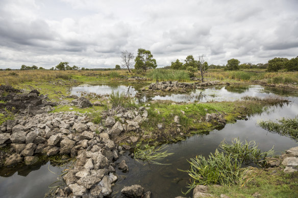 Budj Bim cultural landscape in south-west Victoria.