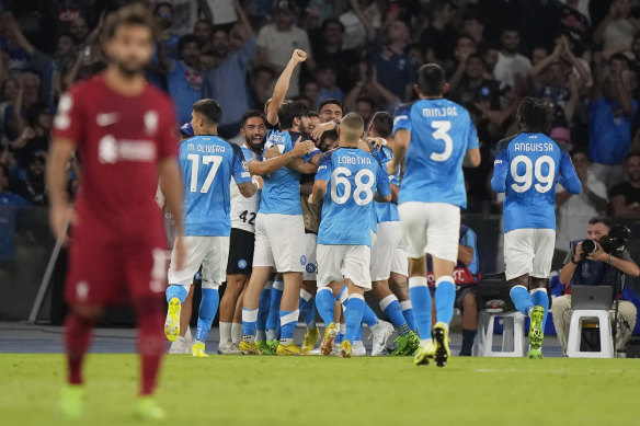 Liverpool’s indifferent start to the 2022/23 campaign continued in Napoli.