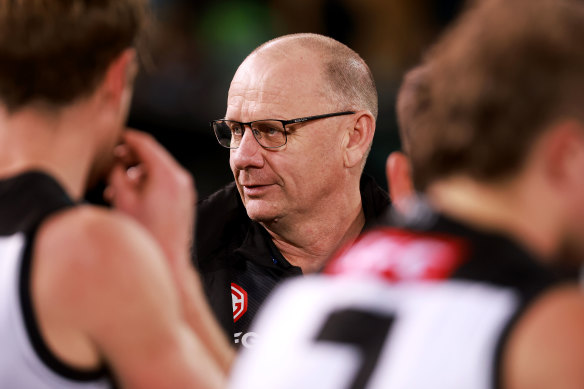 Port Adelaide coach Ken Hinkley.