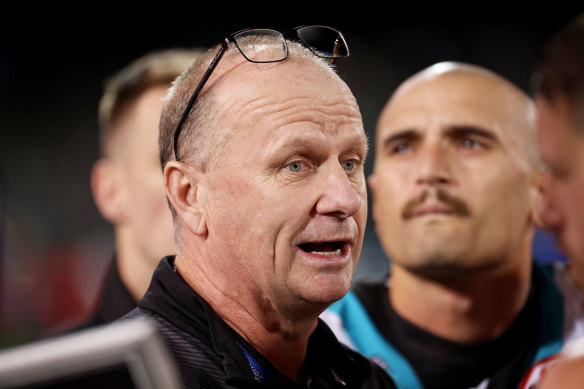 The pressure has eased on Power coach Ken Hinkley.