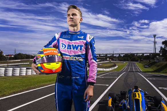 Melbourne-born Piastri has spent this season in the Alpine garage and is itching for a debut. 