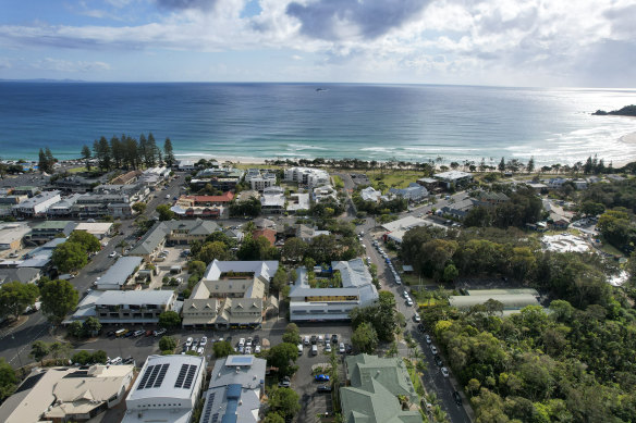 In Byron Bay, 25 per cent of housing stock is short-term accommodation.