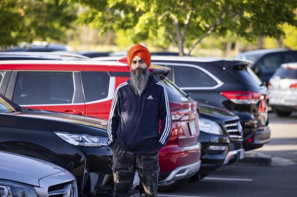 Hume resident Gurjit Singh backs the council’s initiative to lower parking fines.
