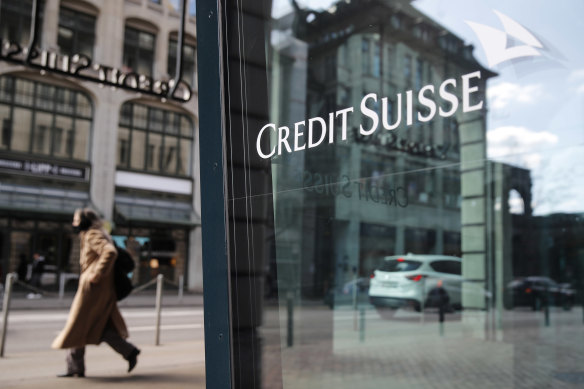 it's a little bit of history repeating in credit suisse's litany of losses