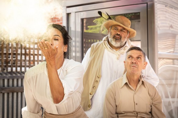 The play is the final part of a more expansive theatrical vision.