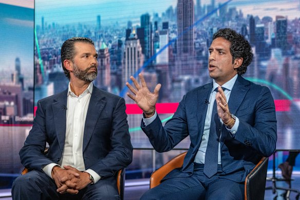 Less than a week after his father’s re-election in 2024, Donald Trump Jr joined Omeed Malik’s investment firm.