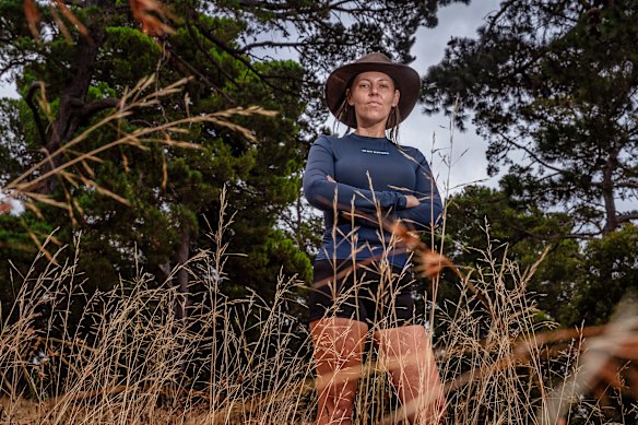 Sarah Gibbs set out to film her first multi-night trek in the Victorian bush to inspire other women. Instead, she captured her own terrifying experience.