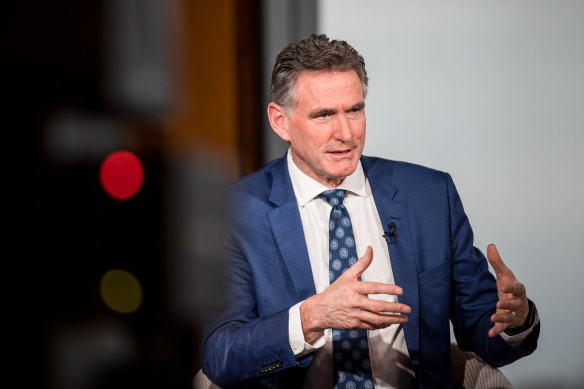 One of NAB chief executive Ross McEwan's biggest concerns is that artificial intelligence is being used to do the wrong thing with customer data. 