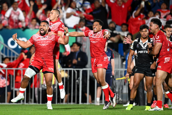 Tonga have passed on five-star luxury in the city for the comforts of Rooty Hill.