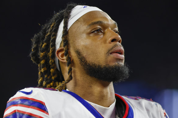 Buffalo Bills safety Damar Hamlin remains in a critical condition.