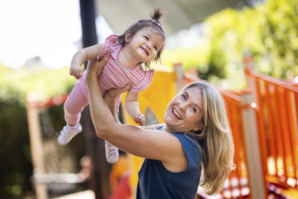 For Melita Boyle, freezing her eggs at the age of 38 was “the best thing I’ve ever done”. Daughter Izzy is 18 months old.