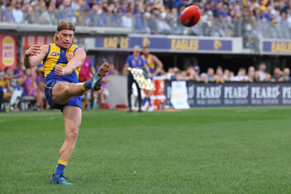 The Eagles have had huge names don their colours during their time in the AFL, but none attracted more hype in their first season than Reid.