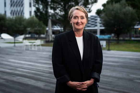 Qantas Chief Executive Vanessa Hudson says traveler to we remains heavy.