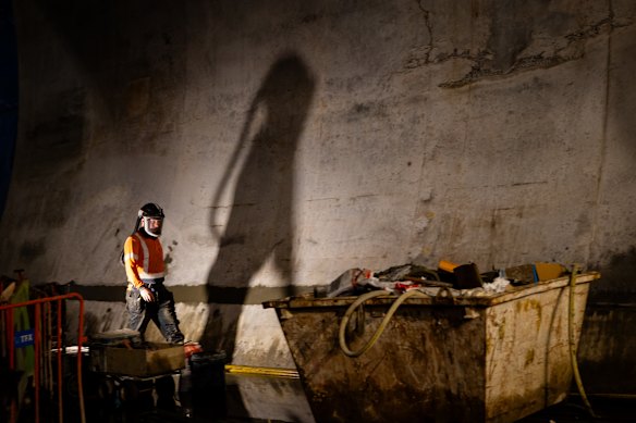Named after suffragette and Indigenous rights campaigner Jessie Street, the final tunnel boring machine broke through in early March.