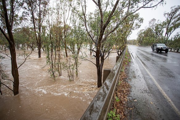 The Goulburn River, pictured at Hilldene. 