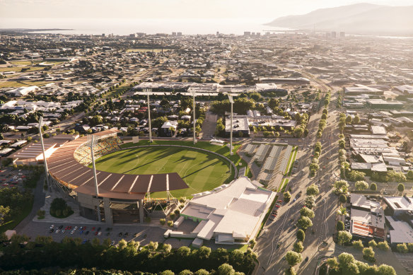 WIth cricket likely to be included in Brisbane 2032, Cairns is pitching for a Cazalys Stadium upgrade.